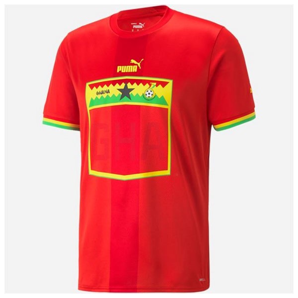 Tailandia Camiseta Ghana 2ª 2022 Rojo